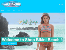 Tablet Screenshot of bikini-beach.com